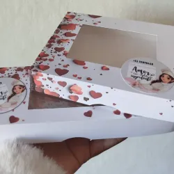 cajitas para mini donas y trufas