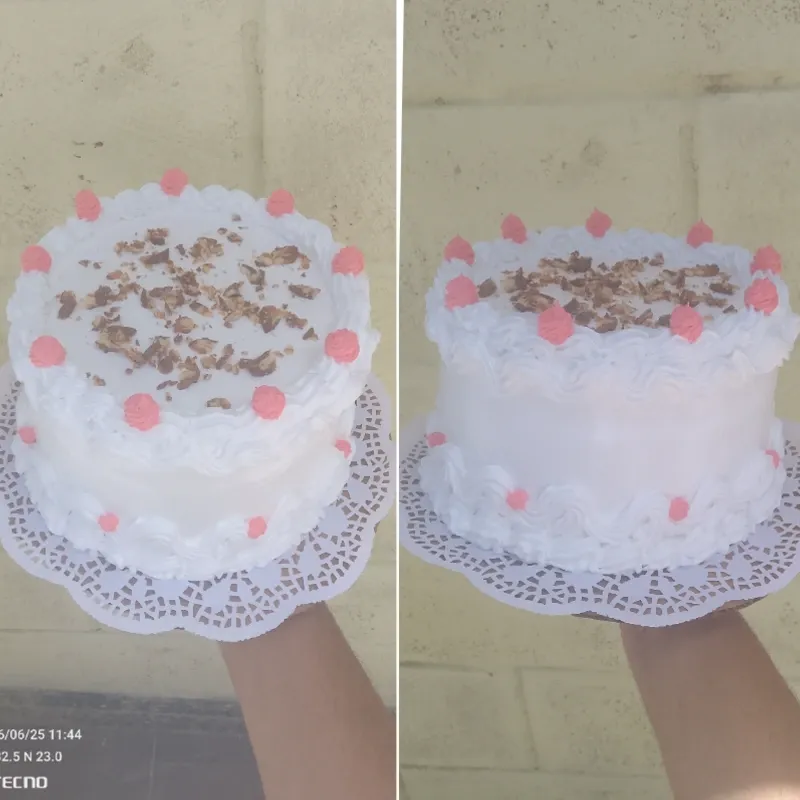 cake con frutos secos