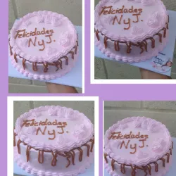 Cake de fanguito y vainilla