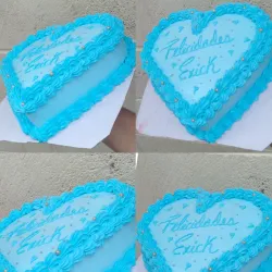 Pastel de corazón