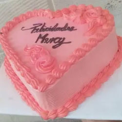 Pastel de corazón