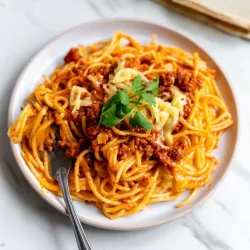 🍝 Espaguetis con Pollo y queso 👌