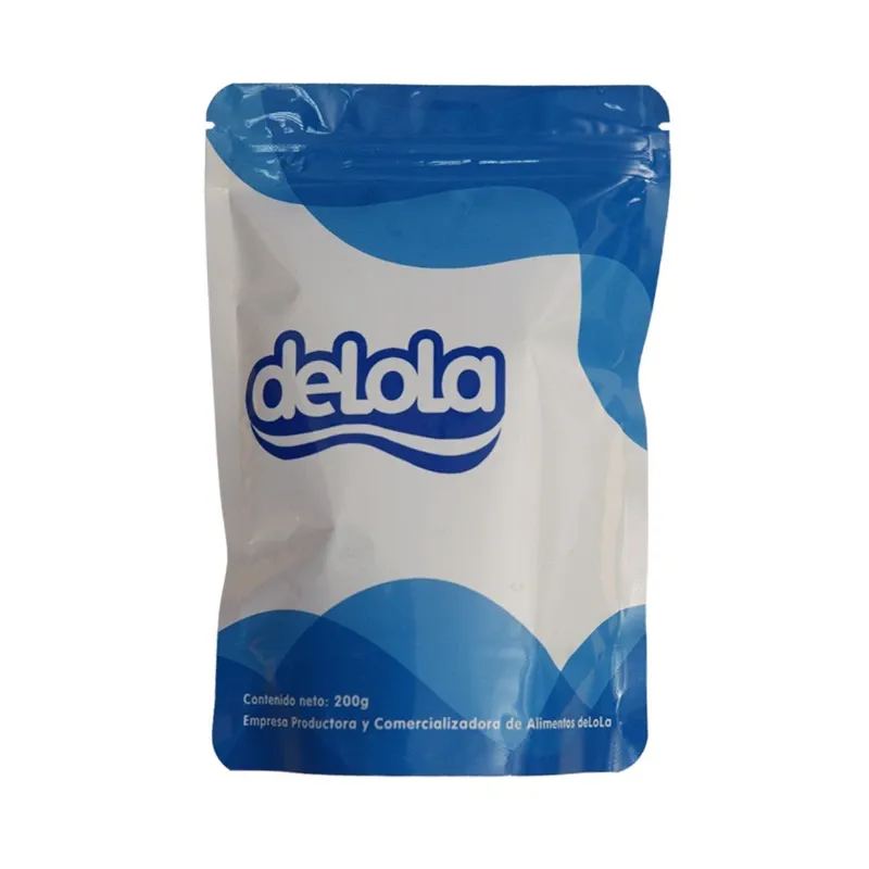 Natilla de Chocolate, bolsa sellada de 200gr  x 1 caja (80 unidades)