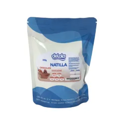  Natilla de Chocolate, bolsa sellada de 200gr 