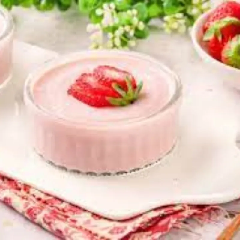 Natilla de Fresa, bolsa sellada de 200gr 