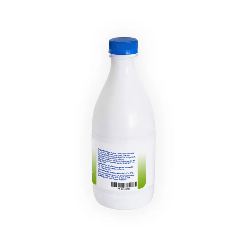 Yogurt Probiótico de coágulo batido deLola 1Lt sabor Manzana x 50 Unidades