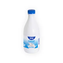 Yogurt Probiótico de coágulo batido deLola 1Lt sabor Natural x 50 Unidades