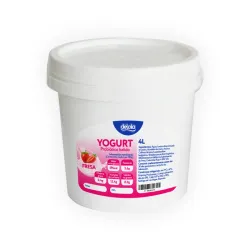 Yogurt Probiótico de coágulo batido deLola 4Lt sabor Fresa x 20 Unidades