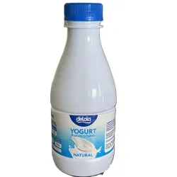 Yogurt Probiótico de coágulo batido deLola 500ml sabor Natural