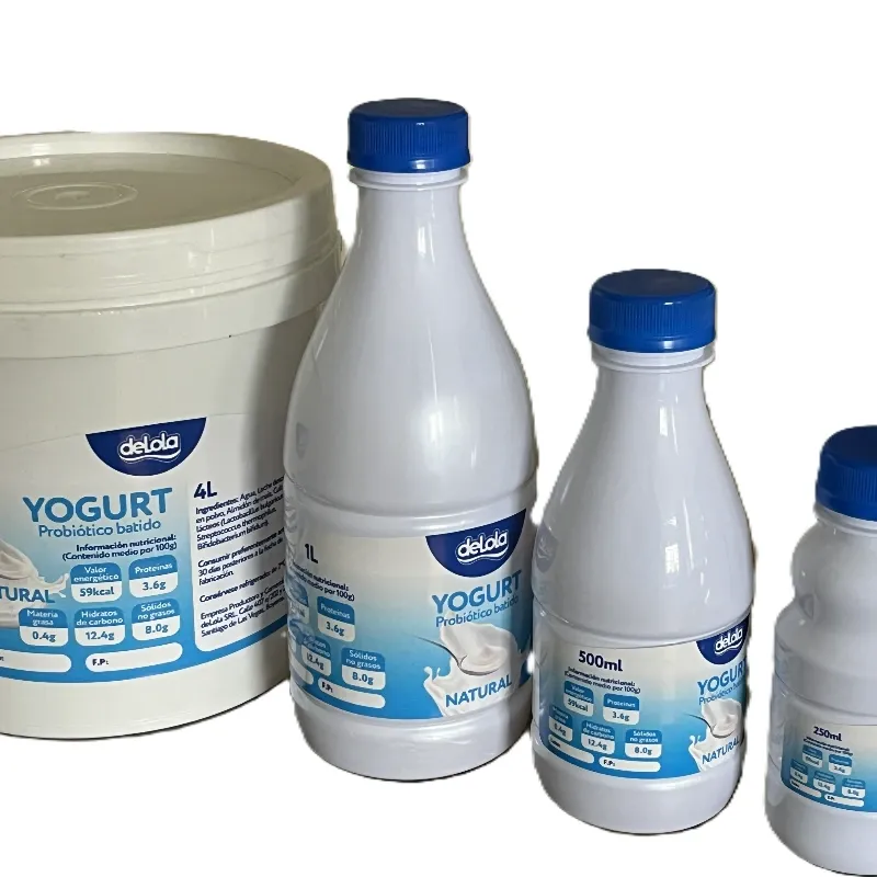 Yogurt Probiótico de coágulo batido deLola 500ml sabor Natural