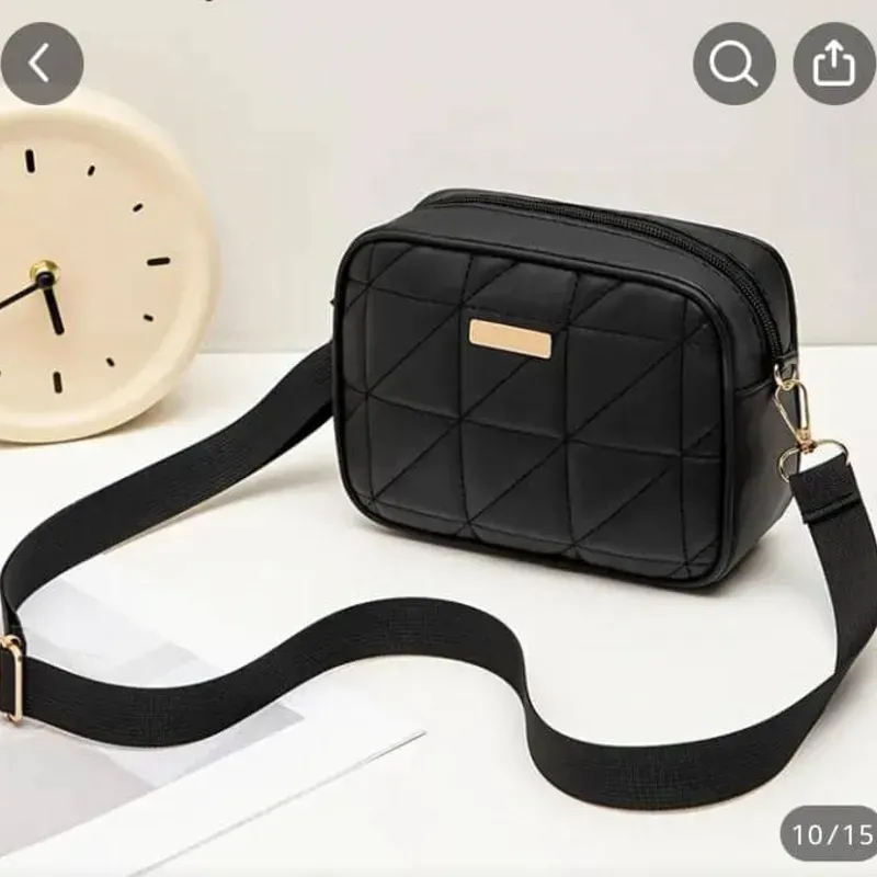 Bolso casual negro