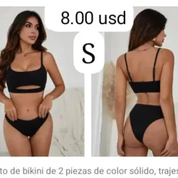 Conjunto bikini negro