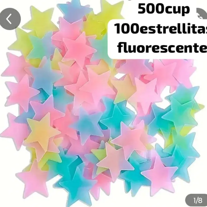 Estrellitas fluorescentes