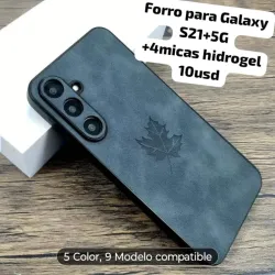 Forro de Galaxy S21+5G con 4 micas