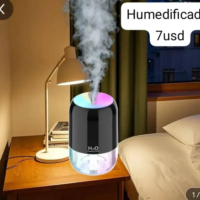 Humedificador negro