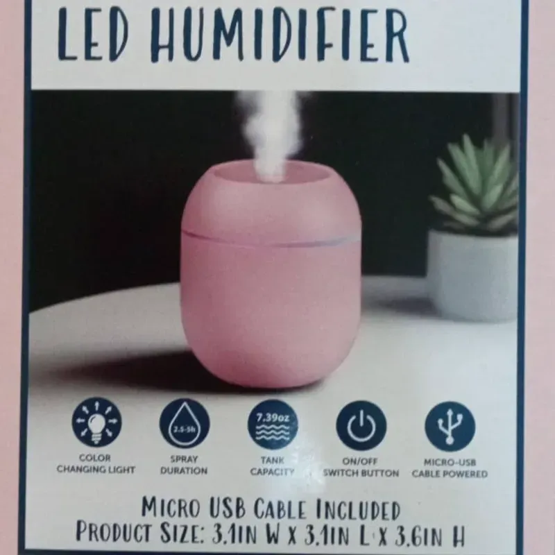 Humedificador rosado