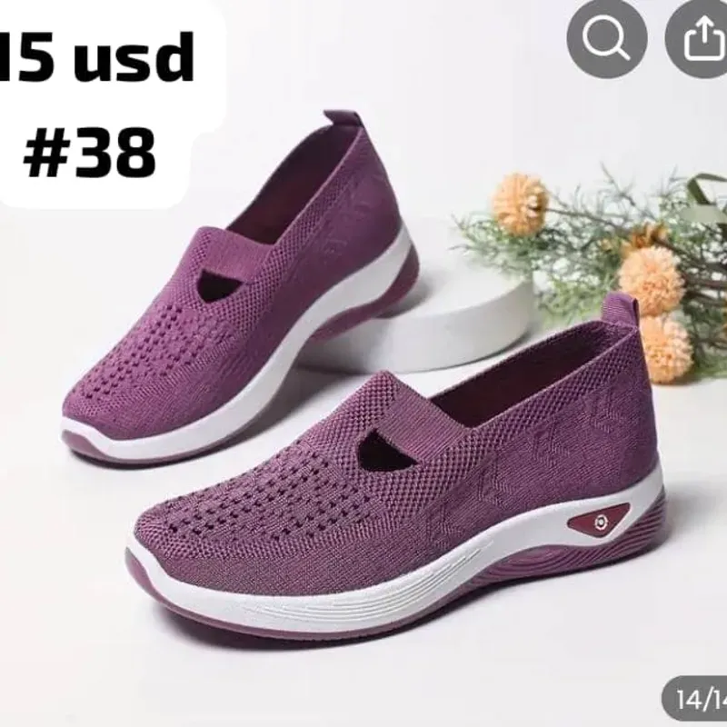 Zapatos morados 