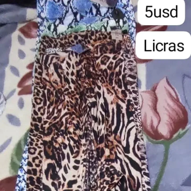 Licras estampadas largas