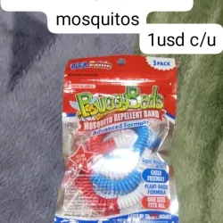 Manillas repelente mosquitos 
