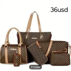 Set de 6 carteras