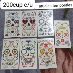 Tatuajes temporales 