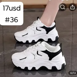 Tenis Blanco y negro 