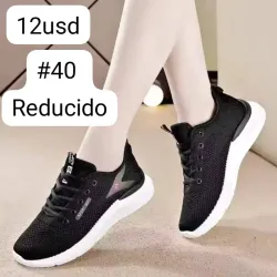 Tenis negros #40