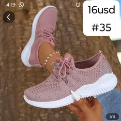 Tenis rosa viejo