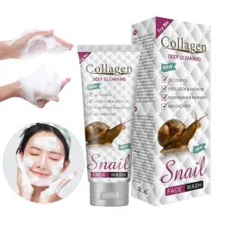Gel de colageno y baba de caracol