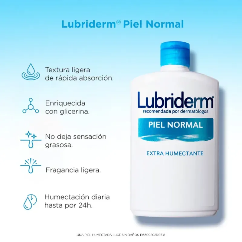 Lubriderm Humectación Diaria 200 mL