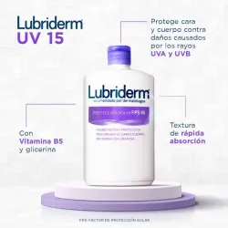 Lubriderm Protección Solar FPS 15 200 mL