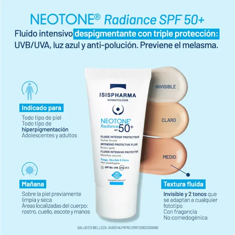 Isispharma Neotone Radiance 50 SPF 30 mL