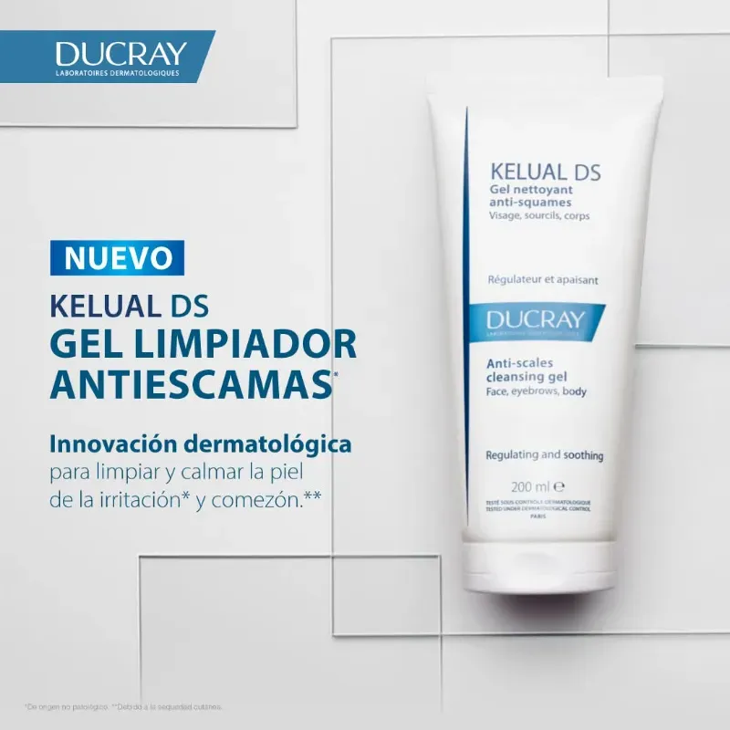 Kelual DS Gel Limpiador Antiescamas 200 mL