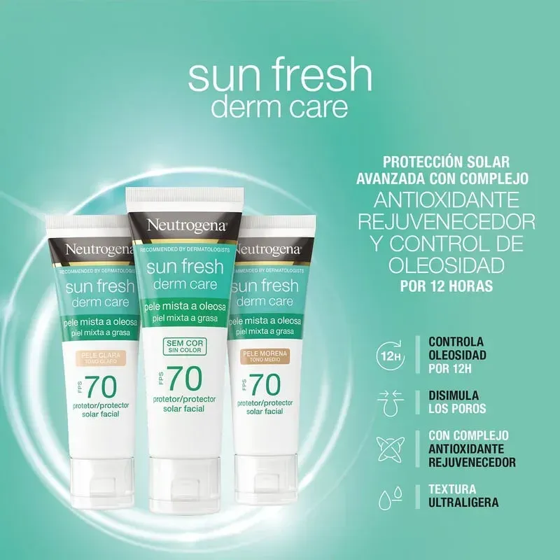 Neutrogena Sun Fresh Derm Care 40g SPF 70