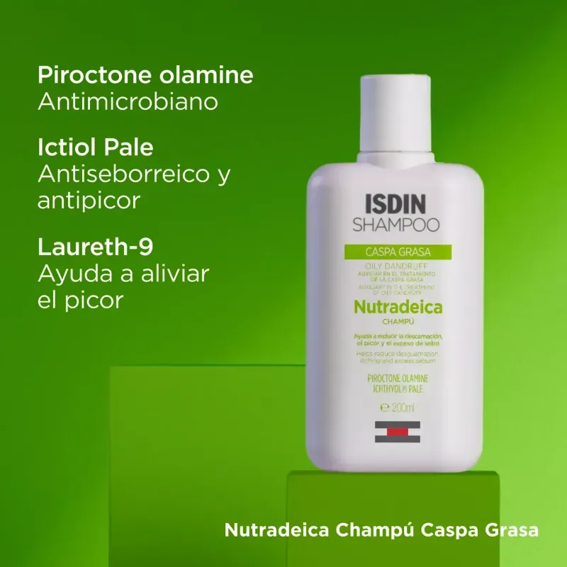 ISDIN Nutradeica Caspa Grasa 200 mL