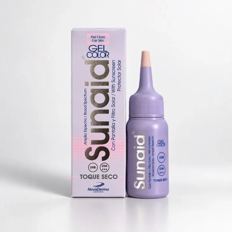 Sunaid Gel Color Piel Clara 30g