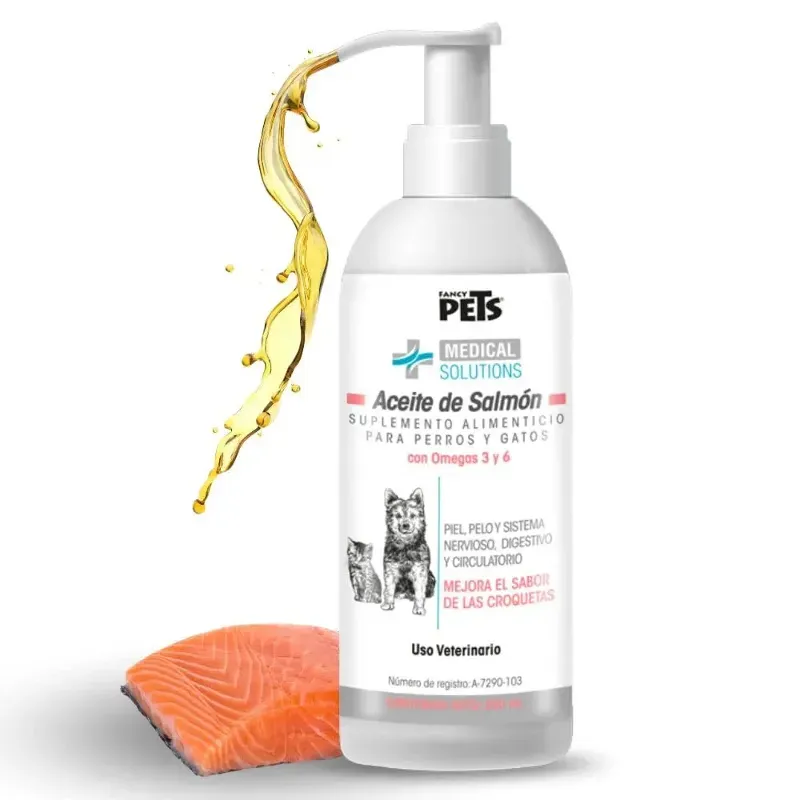 ACEITE DE SALMÓN CON OMEGA 3 Y 6