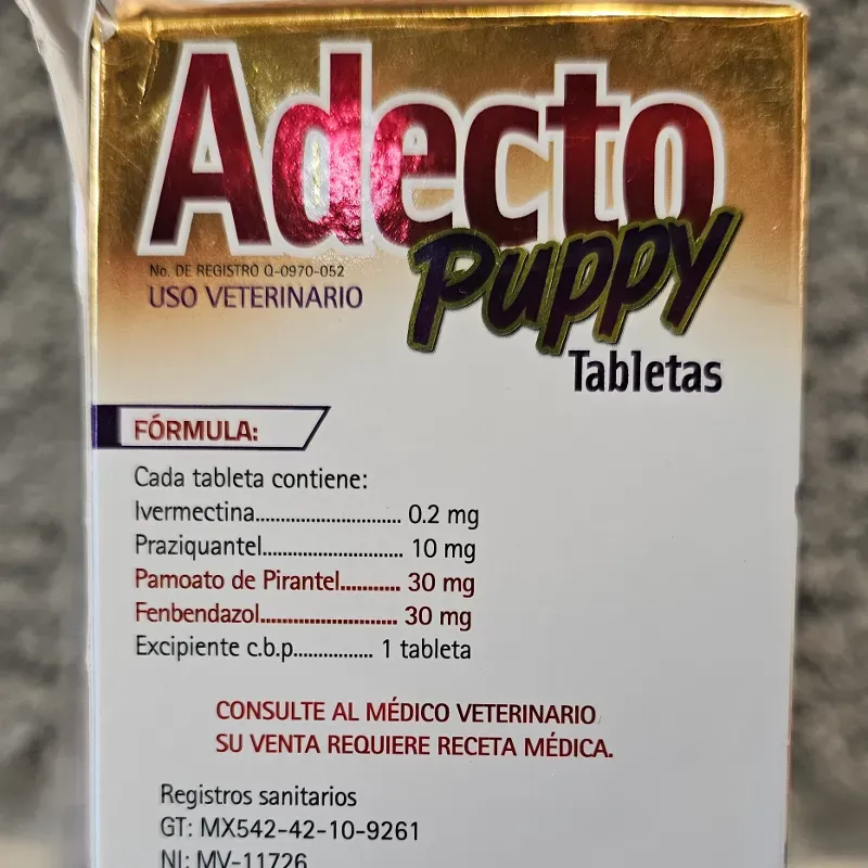 ADECTO PUPPY TABLETAS