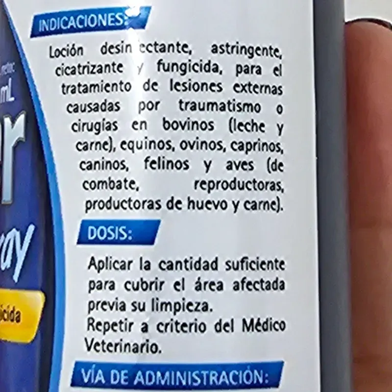 AZULER SPRAY 60 ML (VIOLETA DE GENCIANA)