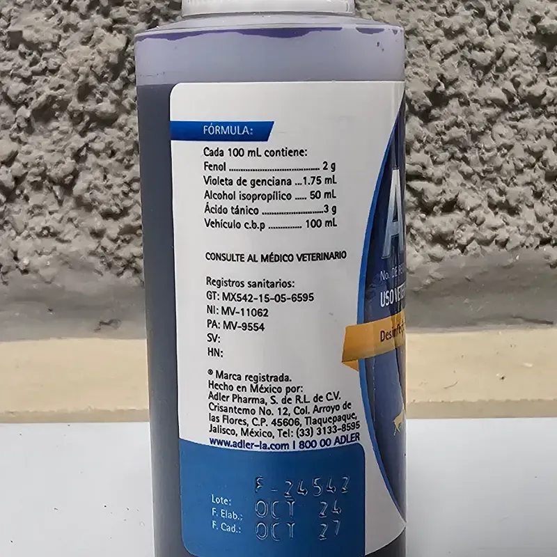 AZULER SPRAY 60 ML (VIOLETA DE GENCIANA)