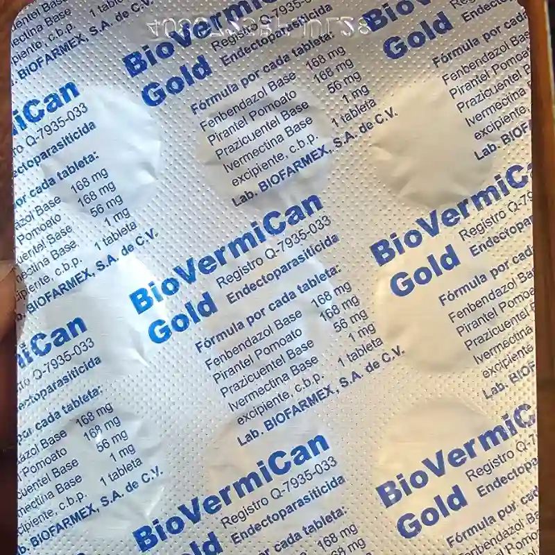 BIOVERMI CAN GOLD TABLETA (Fenbendazol, ivermectina, pirantel, prazicuantel)
