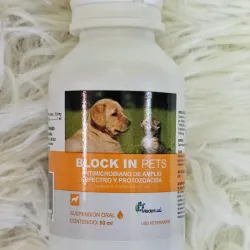 BLOCK IN PETS 60 ml (Antimicrobiano)