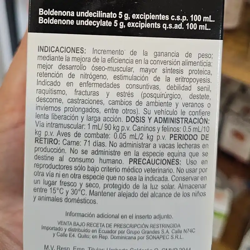 BOLDEMAX A.P 250 ML (Boldelona)