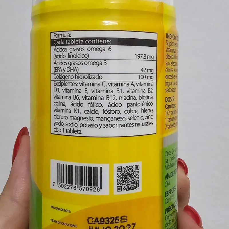 CANOPLEX AGE PELO Y PIEL 30 TABLETAS 