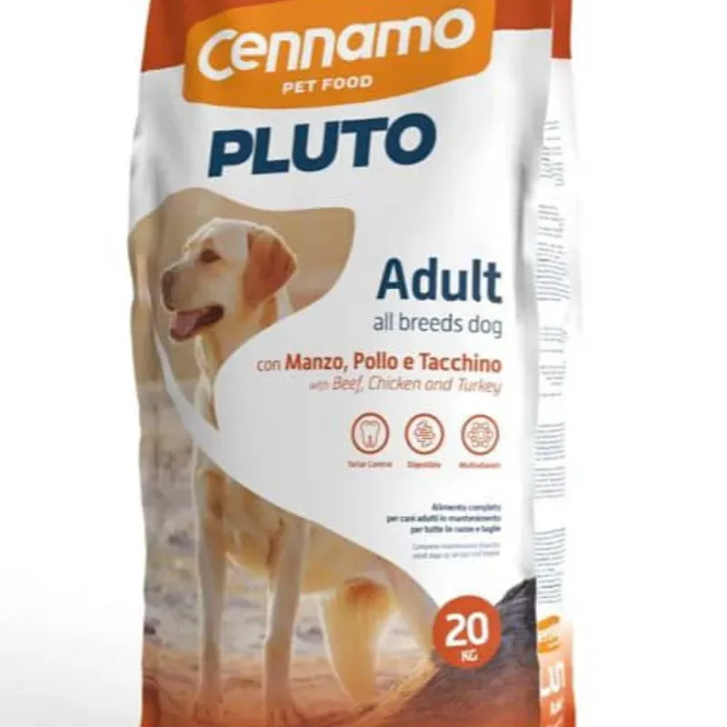 CENNAMO PLUTO ADULT RES, POLLO, PAVO 20 KG
