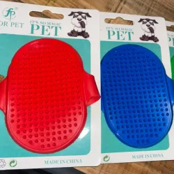 CEPILLO DE BAÑO PARA MASCOTAS