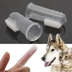 CEPILLO DENTAL EN DEDAL PARA PERROS Y GATOS