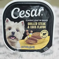 CESAR IN SAUCE GRILLED STEAK & EGGS FLAVOUR 100 g (Sabor Bistec a la Parrilla y Huevos)