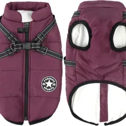 CHAQUETA DE INVIERNO TALLA S (Rojo Vino)