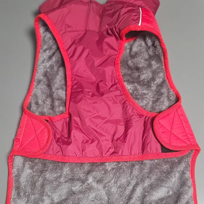 CHAQUETA PARKA IMPERMEABLE TALLA L (Rojo)